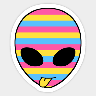 Pansexual Alien Sticker